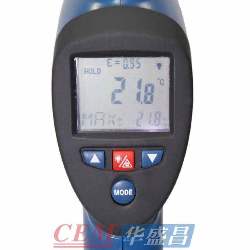 CEM DT-8856H DT-8857H Infrared Thermometer Package Industrial High Temperature Electronic Laser Temperature Measuring Gun CEM DT-8856H DT-8857H Infrared Thermometer Package Industrial High Temperature Electronic Laser Temperature Measuring Gun
